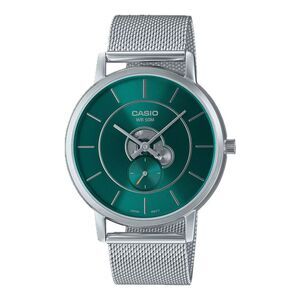 Casio Men’s Green Dial Mesh Bracelet Watch – Casio MTP‑B130M‑3AVDF